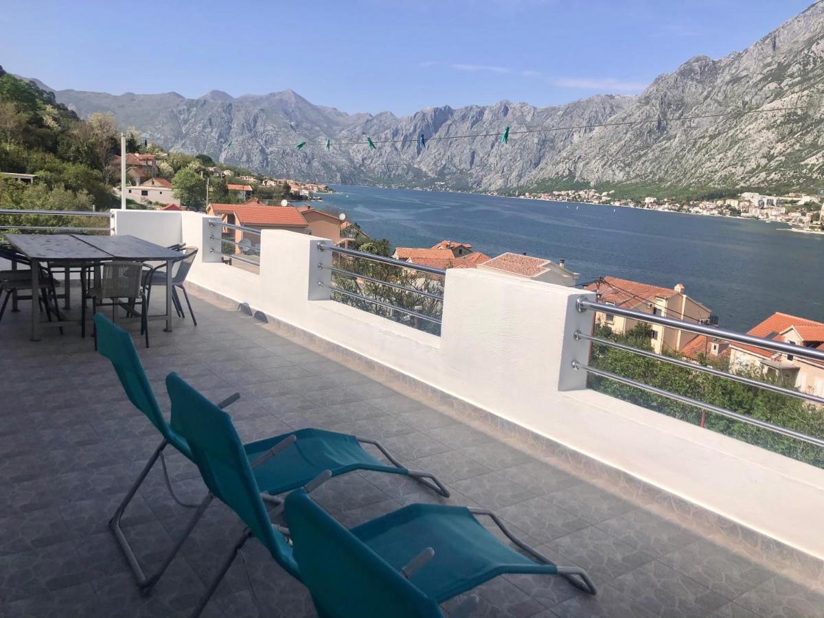 House With Big Terrace And Beautiful Sea View Villa Kotor Kültér fotó