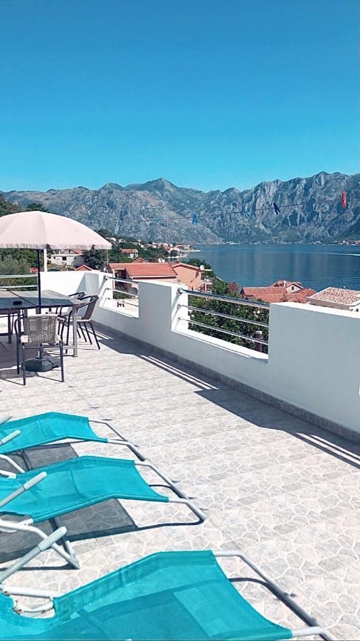 House With Big Terrace And Beautiful Sea View Villa Kotor Kültér fotó